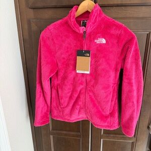 The North Face Girls Pink Fleece Jacket